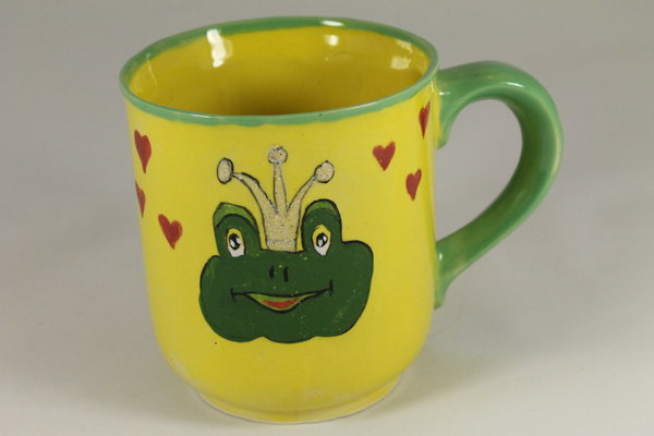Kaffee-und Teetasse Jumbo Froschkönig